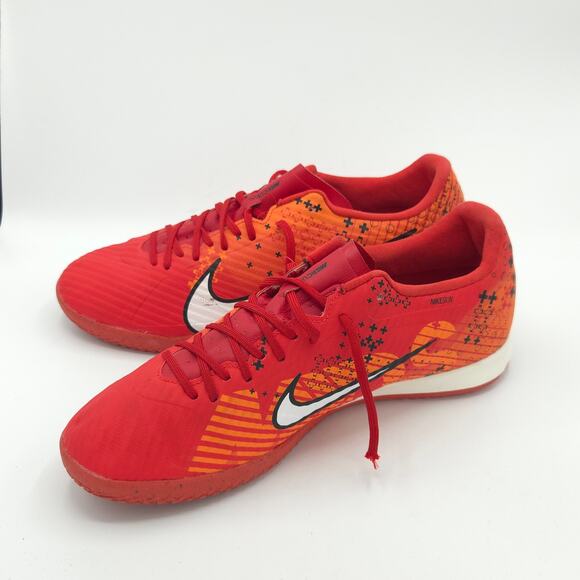 Nike Zoom Vapor 15 Academy MDS IC Men\'s Size 8.5 Soccer Red Orange FD1164-600 main image 7